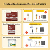 Metallic Paint – Premium Shine for Walls, Furniture & DIY Crafts