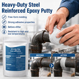 Vansen High-Strength Multi-Purpose Repair Clay,Strong Clay Iron Adhesive,High-Strength Multi-Purpose Repair Putty,All Purpose Pool 𝐂lay for Bonding Plastic Metal Ceramic Wood Tile Glass