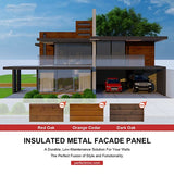 Colored Corrugated Metal Siding Square Meters